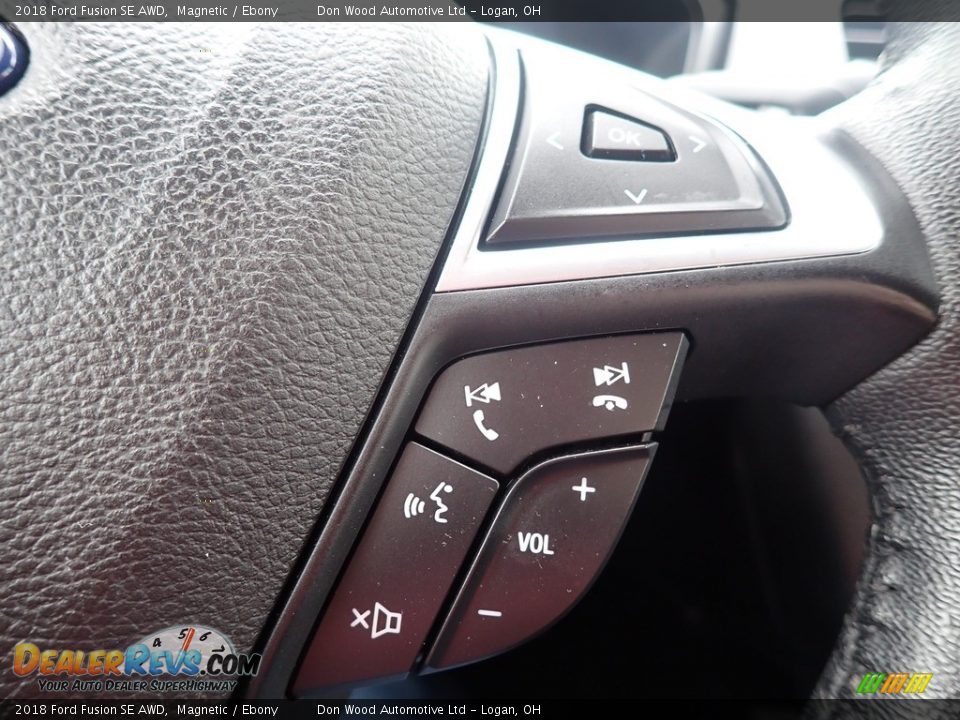 2018 Ford Fusion SE AWD Steering Wheel Photo #26