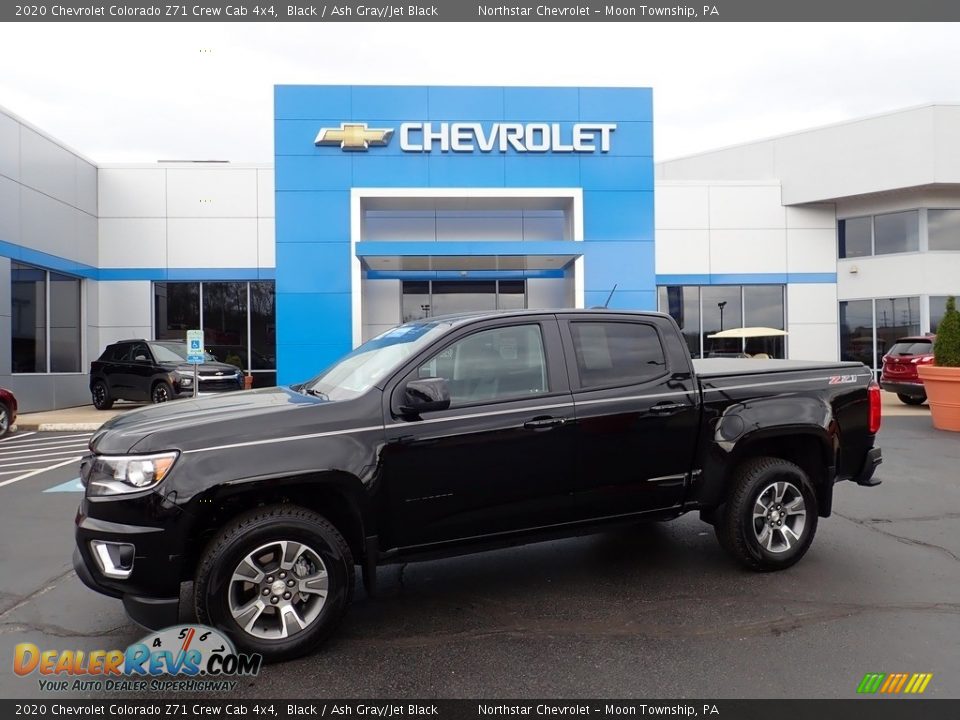 2020 Chevrolet Colorado Z71 Crew Cab 4x4 Black / Ash Gray/Jet Black Photo #1