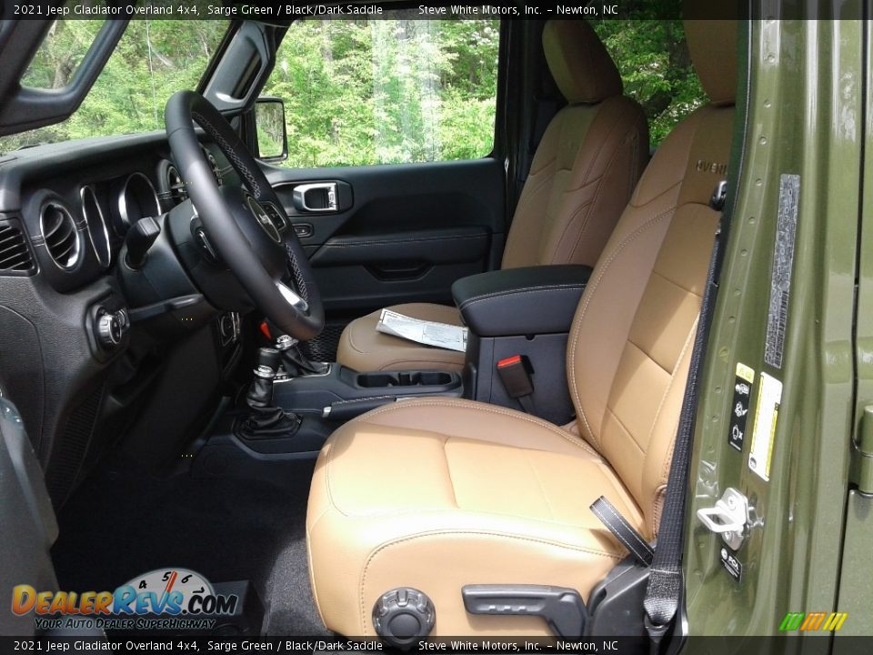 Front Seat of 2021 Jeep Gladiator Overland 4x4 Photo #11