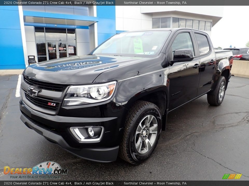 2020 Chevrolet Colorado Z71 Crew Cab 4x4 Black / Ash Gray/Jet Black Photo #2