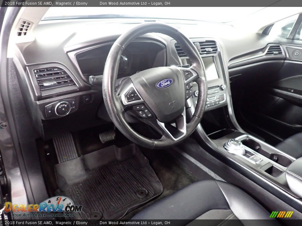 Front Seat of 2018 Ford Fusion SE AWD Photo #31