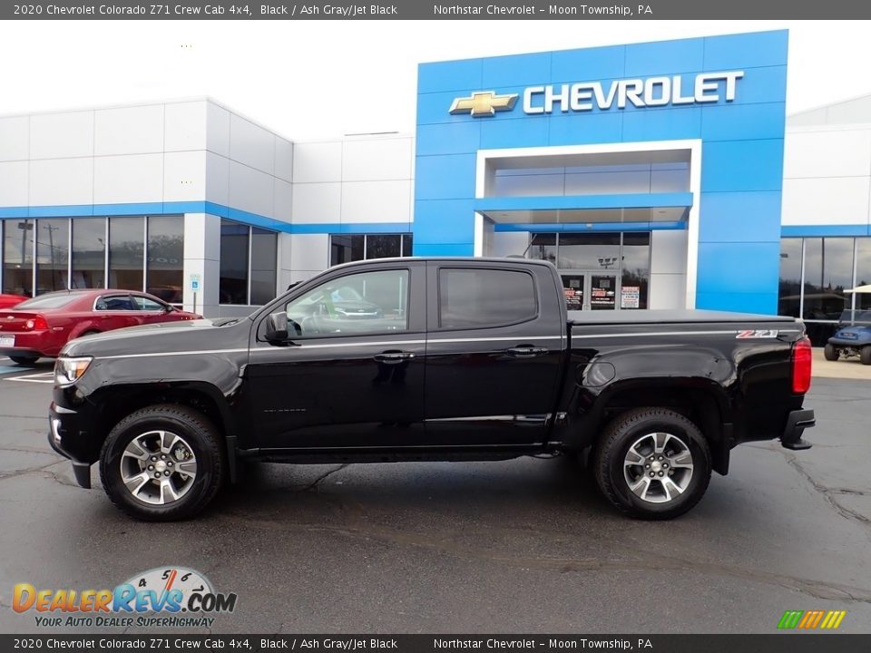 2020 Chevrolet Colorado Z71 Crew Cab 4x4 Black / Ash Gray/Jet Black Photo #3