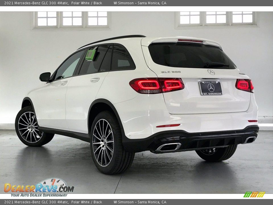 2021 Mercedes-Benz GLC 300 4Matic Polar White / Black Photo #2