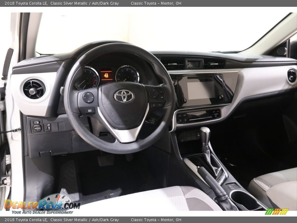 2018 Toyota Corolla LE Classic Silver Metallic / Ash/Dark Gray Photo #6