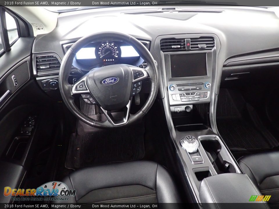 Dashboard of 2018 Ford Fusion SE AWD Photo #35