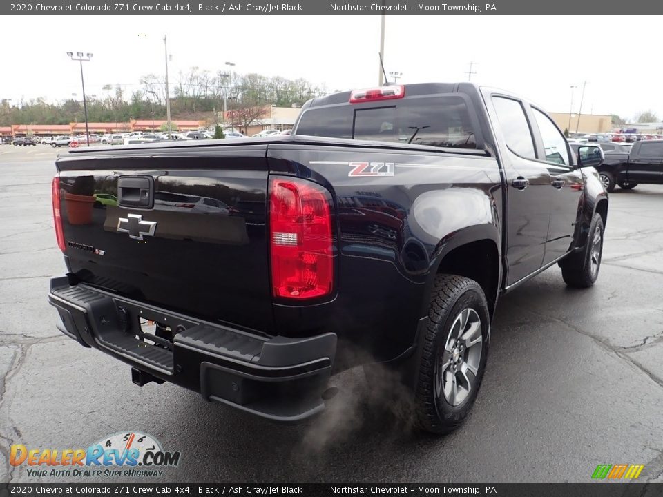 2020 Chevrolet Colorado Z71 Crew Cab 4x4 Black / Ash Gray/Jet Black Photo #7