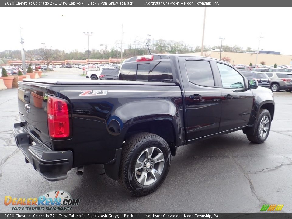 2020 Chevrolet Colorado Z71 Crew Cab 4x4 Black / Ash Gray/Jet Black Photo #8