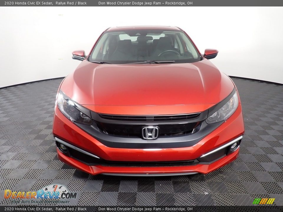 2020 Honda Civic EX Sedan Rallye Red / Black Photo #6