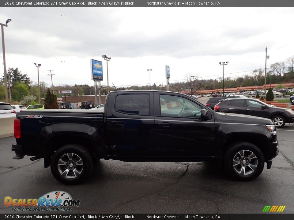 2020 Chevrolet Colorado Z71 Crew Cab 4x4 Black / Ash Gray/Jet Black Photo #9