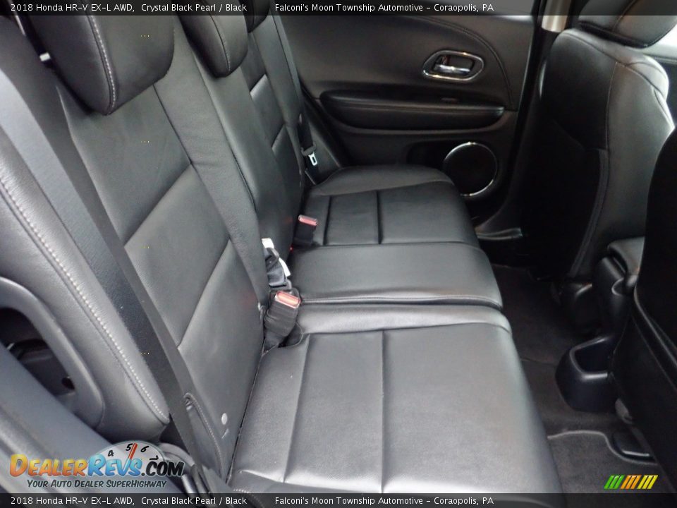 Rear Seat of 2018 Honda HR-V EX-L AWD Photo #14