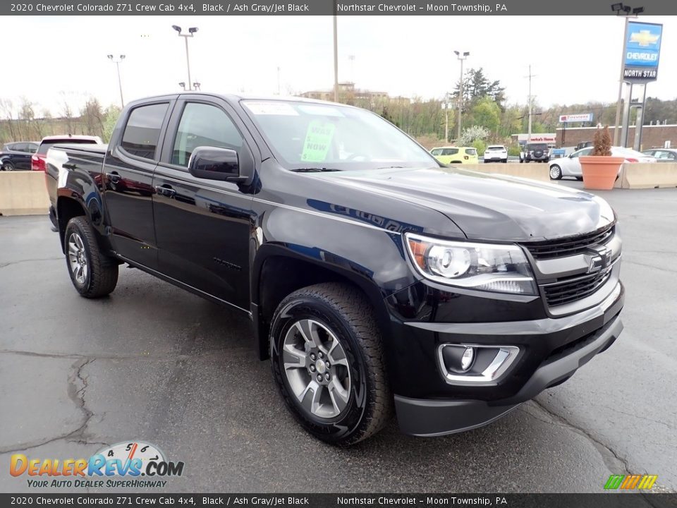 2020 Chevrolet Colorado Z71 Crew Cab 4x4 Black / Ash Gray/Jet Black Photo #10