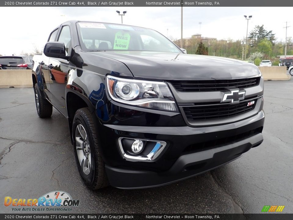 2020 Chevrolet Colorado Z71 Crew Cab 4x4 Black / Ash Gray/Jet Black Photo #11