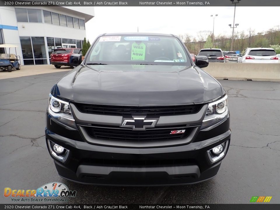 2020 Chevrolet Colorado Z71 Crew Cab 4x4 Black / Ash Gray/Jet Black Photo #12