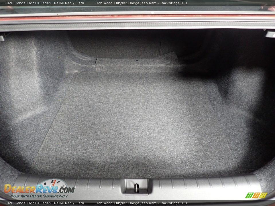 2020 Honda Civic EX Sedan Rallye Red / Black Photo #15