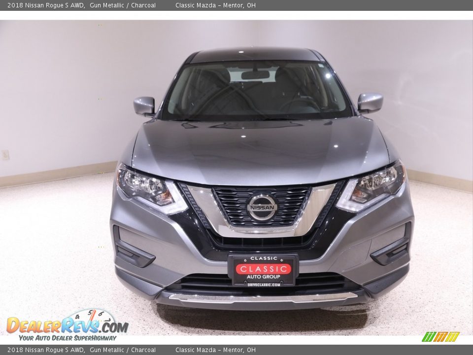 2018 Nissan Rogue S AWD Gun Metallic / Charcoal Photo #2