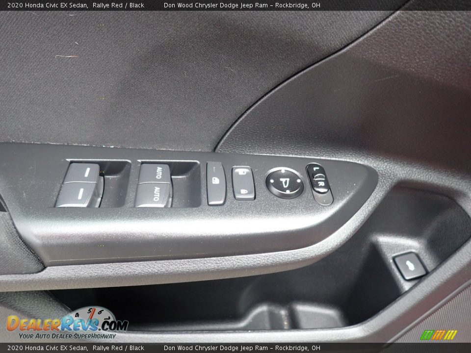 2020 Honda Civic EX Sedan Rallye Red / Black Photo #19