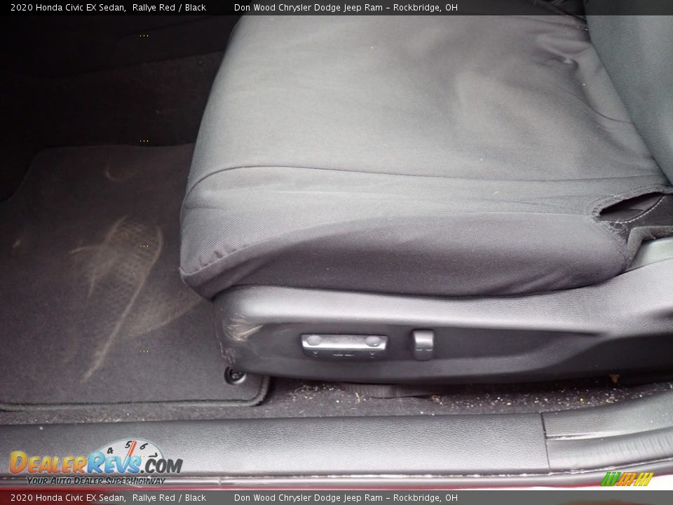2020 Honda Civic EX Sedan Rallye Red / Black Photo #21