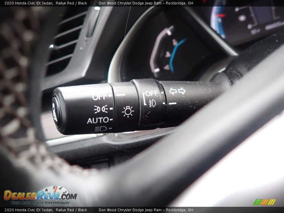 2020 Honda Civic EX Sedan Rallye Red / Black Photo #24