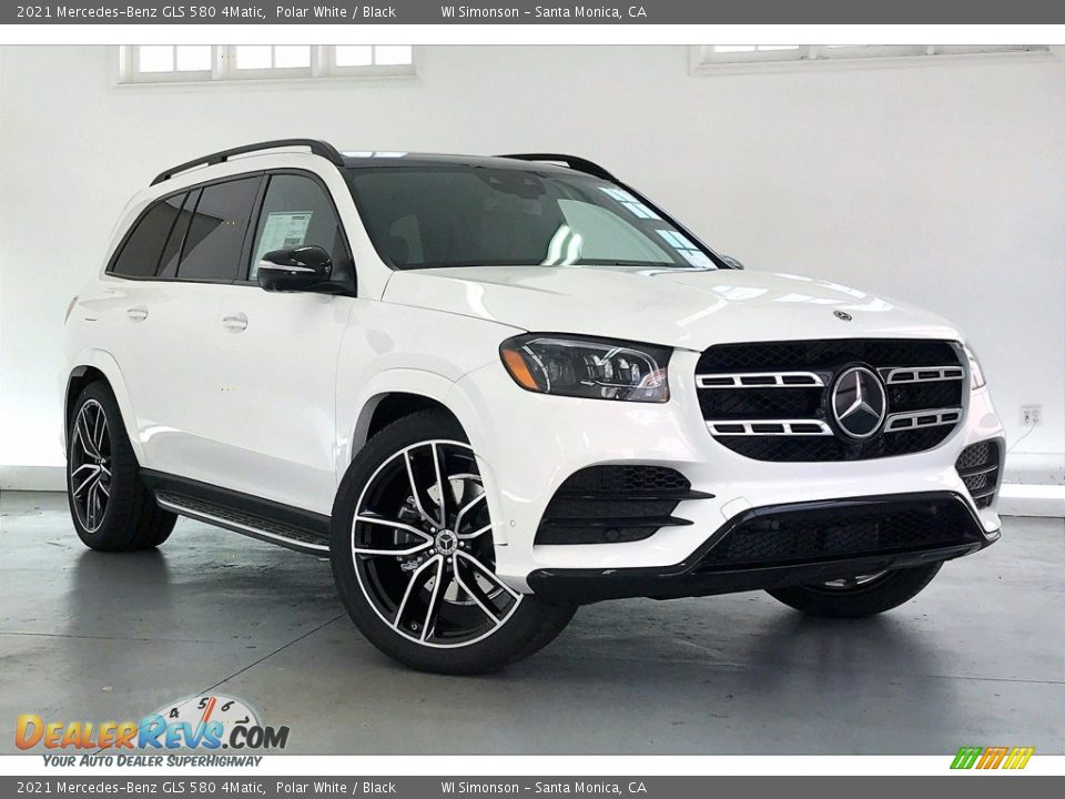 Front 3/4 View of 2021 Mercedes-Benz GLS 580 4Matic Photo #11