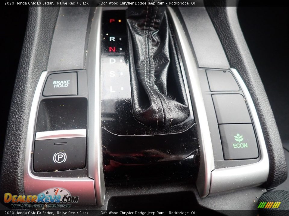 2020 Honda Civic EX Sedan Rallye Red / Black Photo #29