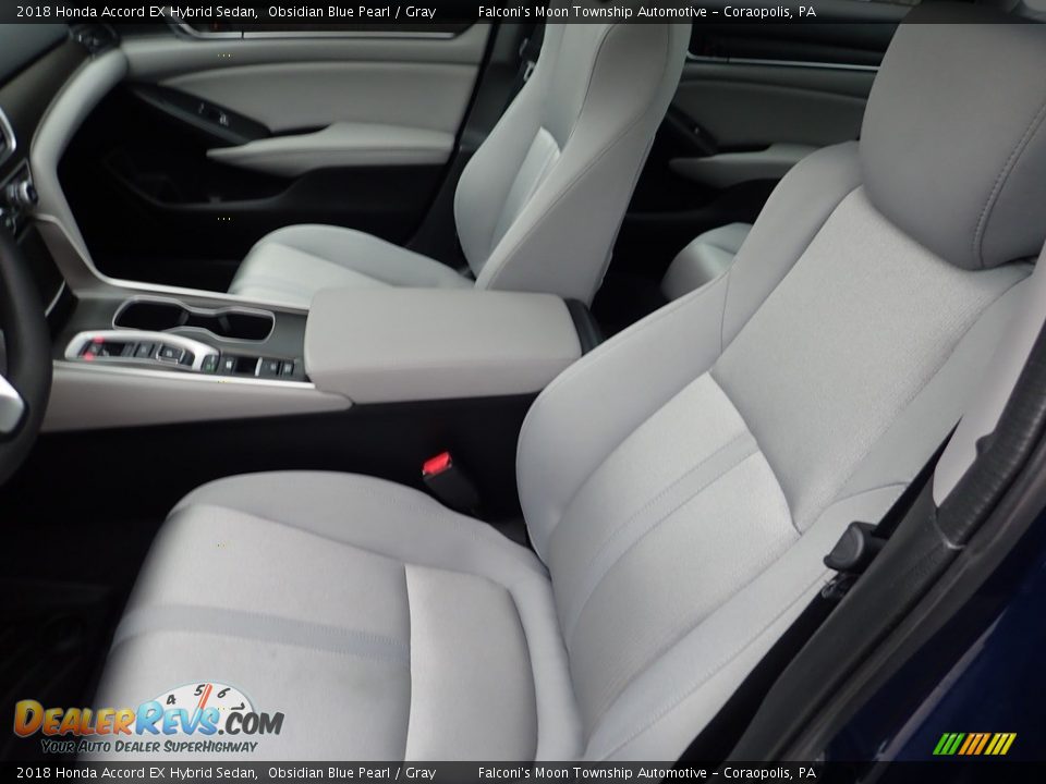 Front Seat of 2018 Honda Accord EX Hybrid Sedan Photo #14