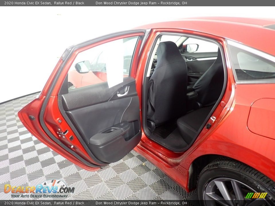 2020 Honda Civic EX Sedan Rallye Red / Black Photo #33