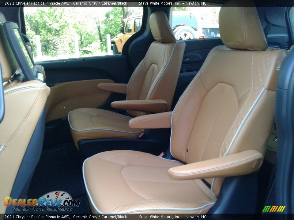Rear Seat of 2021 Chrysler Pacifica Pinnacle AWD Photo #14