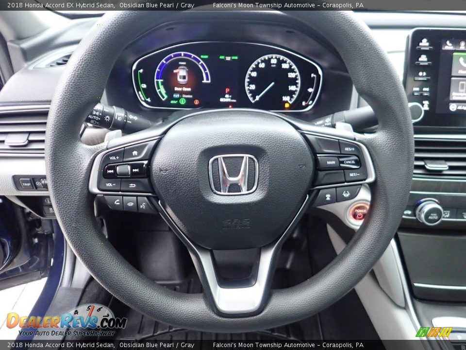 2018 Honda Accord EX Hybrid Sedan Steering Wheel Photo #21