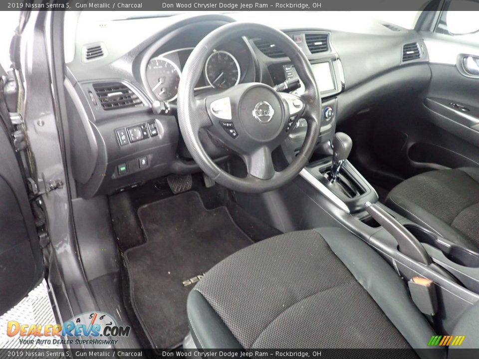 2019 Nissan Sentra S Gun Metallic / Charcoal Photo #30