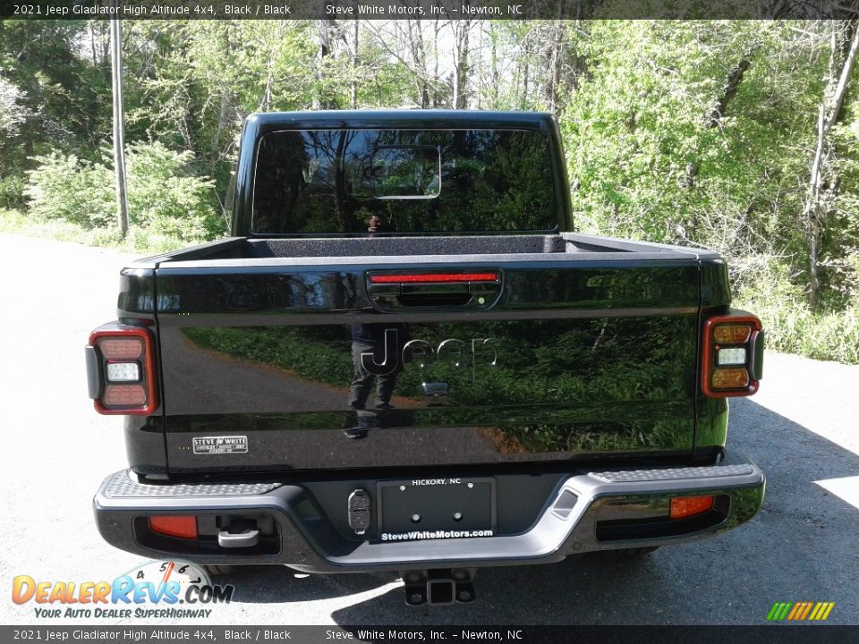 2021 Jeep Gladiator High Altitude 4x4 Black / Black Photo #7