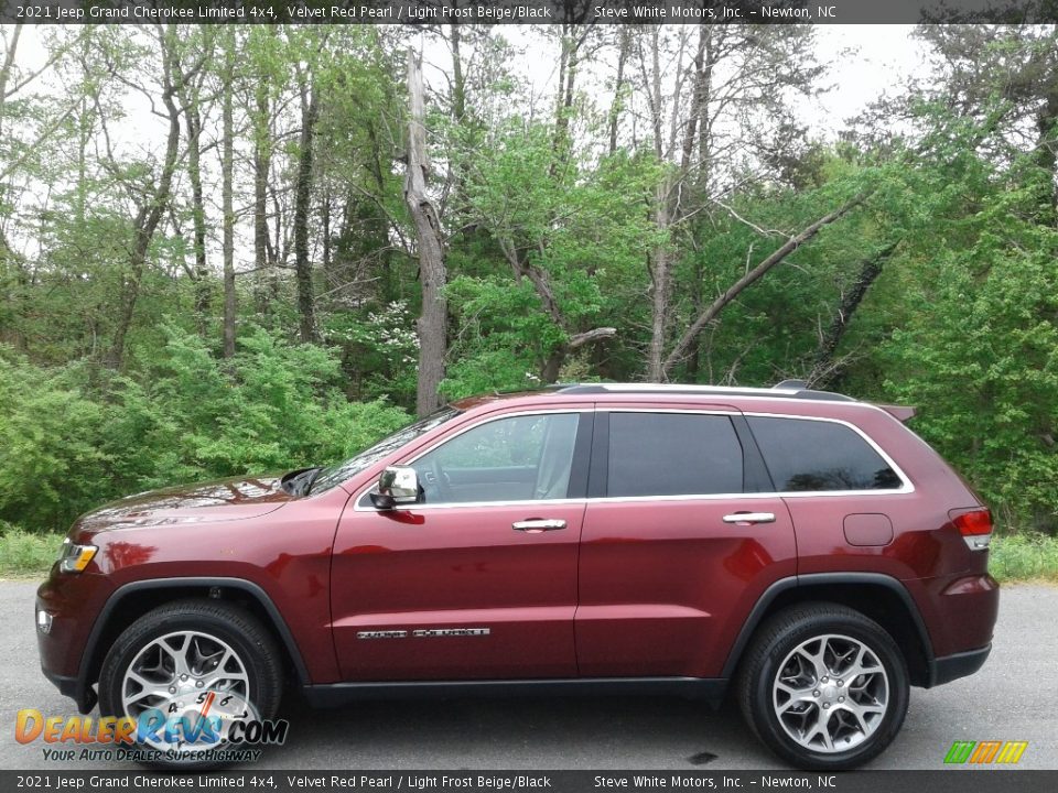 Velvet Red Pearl 2021 Jeep Grand Cherokee Limited 4x4 Photo #1
