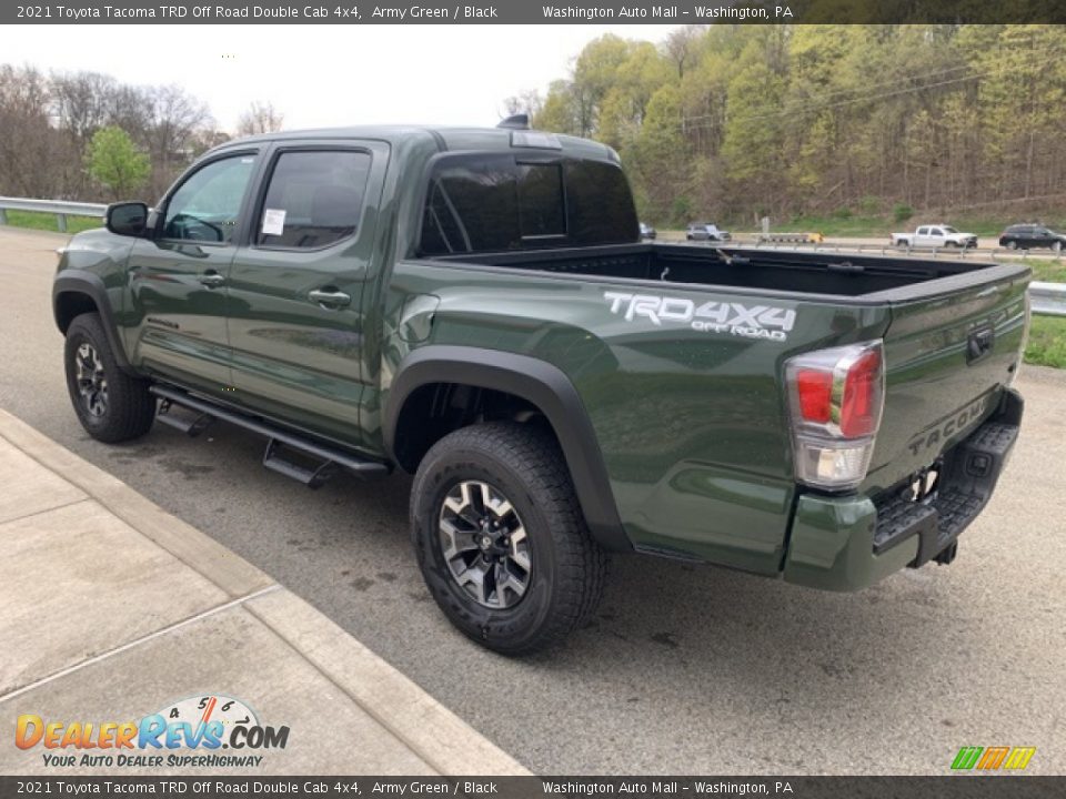 2021 Toyota Tacoma TRD Off Road Double Cab 4x4 Army Green / Black Photo #2