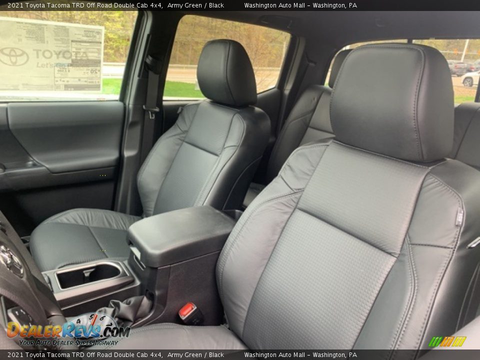 Front Seat of 2021 Toyota Tacoma TRD Off Road Double Cab 4x4 Photo #6