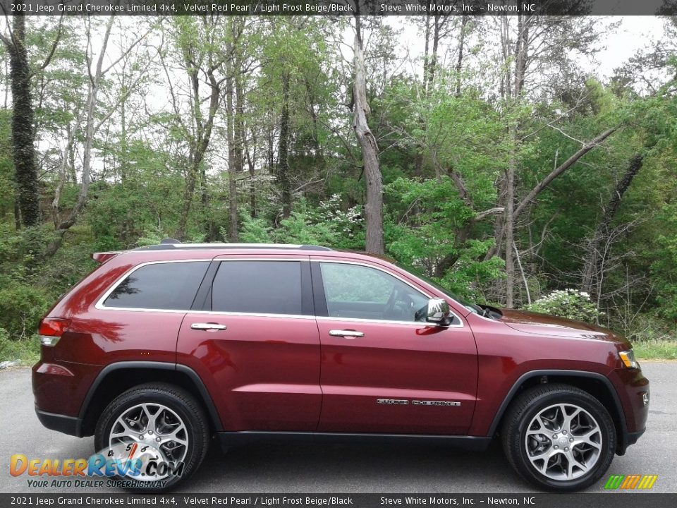 Velvet Red Pearl 2021 Jeep Grand Cherokee Limited 4x4 Photo #5