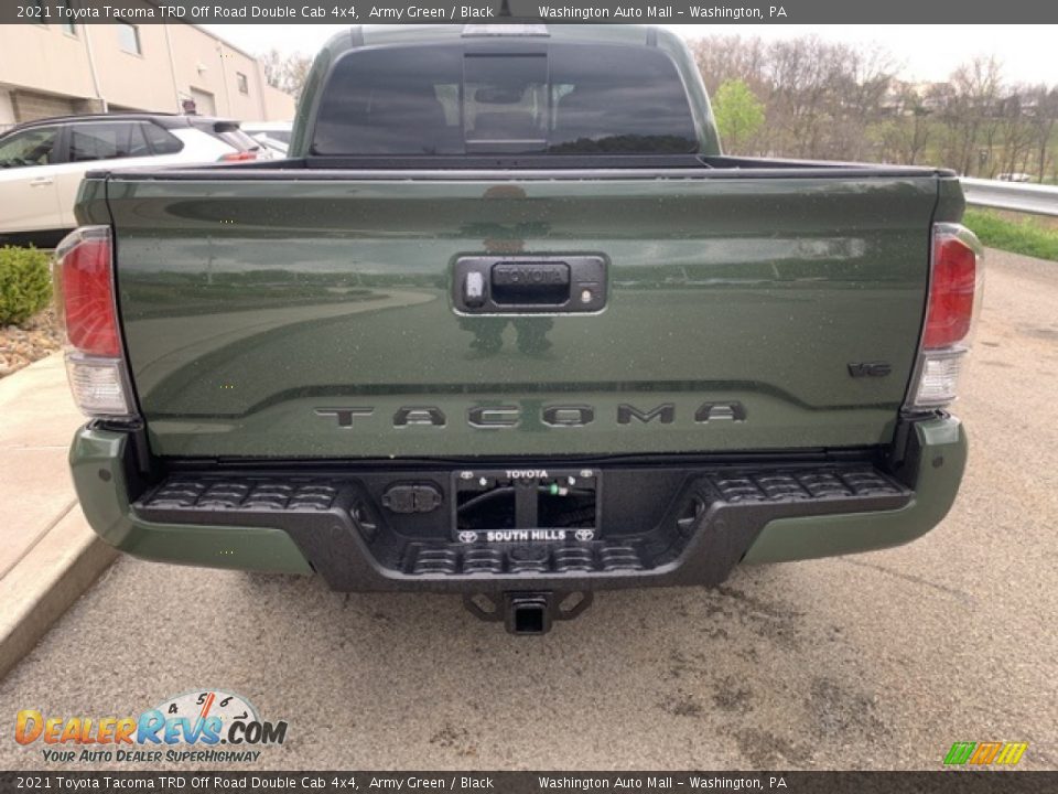 2021 Toyota Tacoma TRD Off Road Double Cab 4x4 Army Green / Black Photo #16