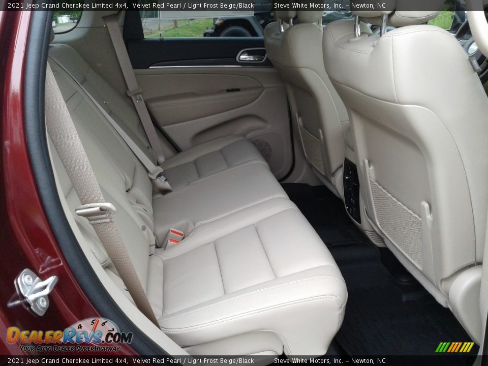 Rear Seat of 2021 Jeep Grand Cherokee Limited 4x4 Photo #16