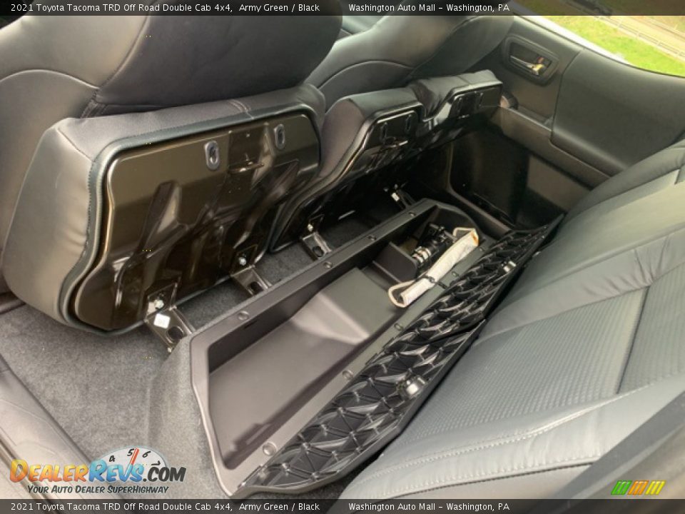 Rear Seat of 2021 Toyota Tacoma TRD Off Road Double Cab 4x4 Photo #25