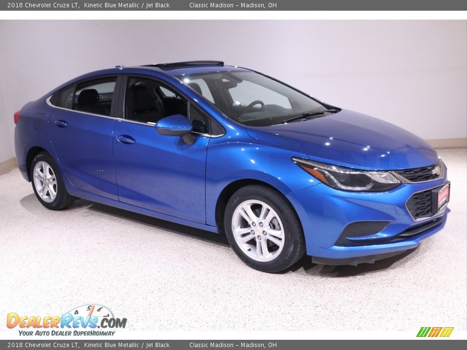 2018 Chevrolet Cruze LT Kinetic Blue Metallic / Jet Black Photo #1