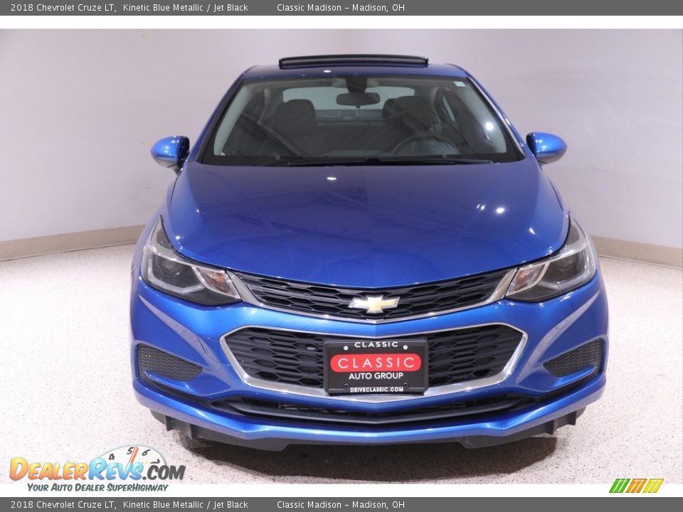 2018 Chevrolet Cruze LT Kinetic Blue Metallic / Jet Black Photo #2