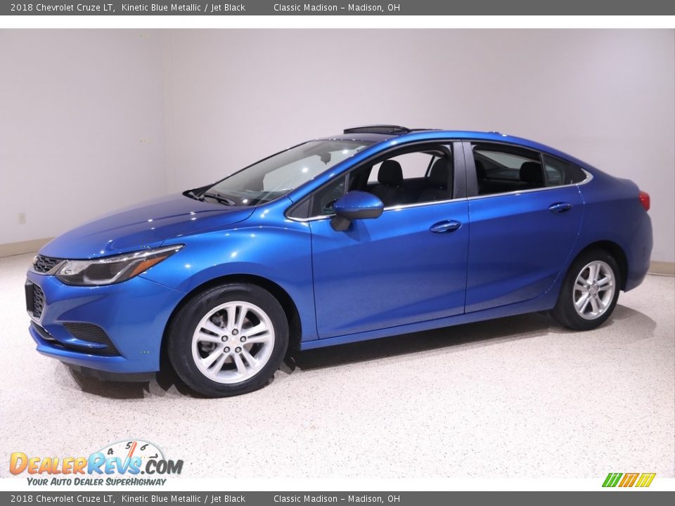 2018 Chevrolet Cruze LT Kinetic Blue Metallic / Jet Black Photo #3