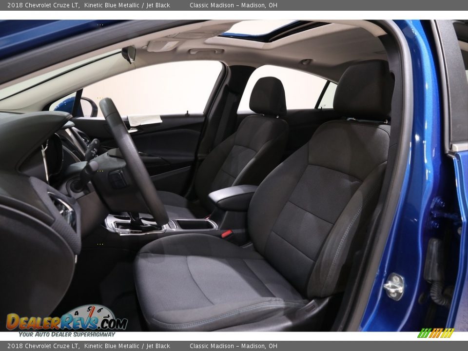 2018 Chevrolet Cruze LT Kinetic Blue Metallic / Jet Black Photo #5