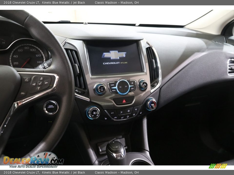 2018 Chevrolet Cruze LT Kinetic Blue Metallic / Jet Black Photo #9