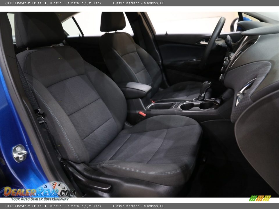 2018 Chevrolet Cruze LT Kinetic Blue Metallic / Jet Black Photo #14