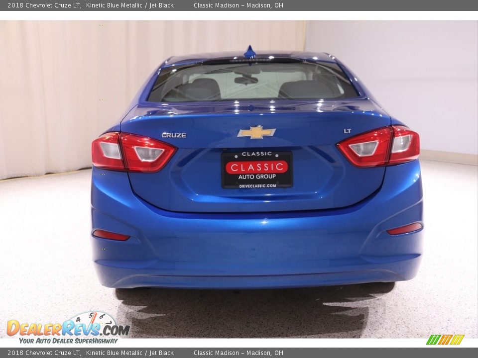 2018 Chevrolet Cruze LT Kinetic Blue Metallic / Jet Black Photo #17