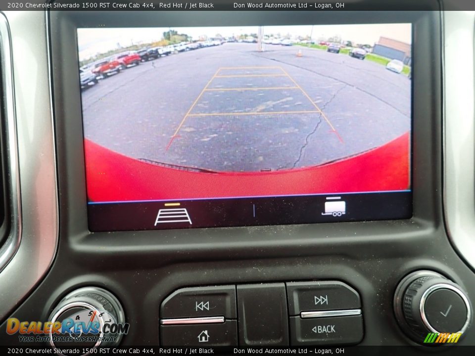 2020 Chevrolet Silverado 1500 RST Crew Cab 4x4 Red Hot / Jet Black Photo #3