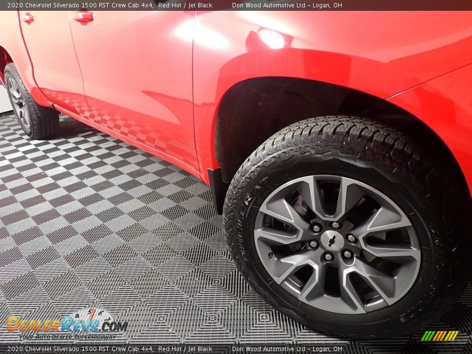 2020 Chevrolet Silverado 1500 RST Crew Cab 4x4 Red Hot / Jet Black Photo #5