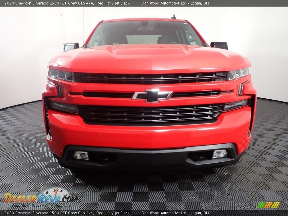 2020 Chevrolet Silverado 1500 RST Crew Cab 4x4 Red Hot / Jet Black Photo #6