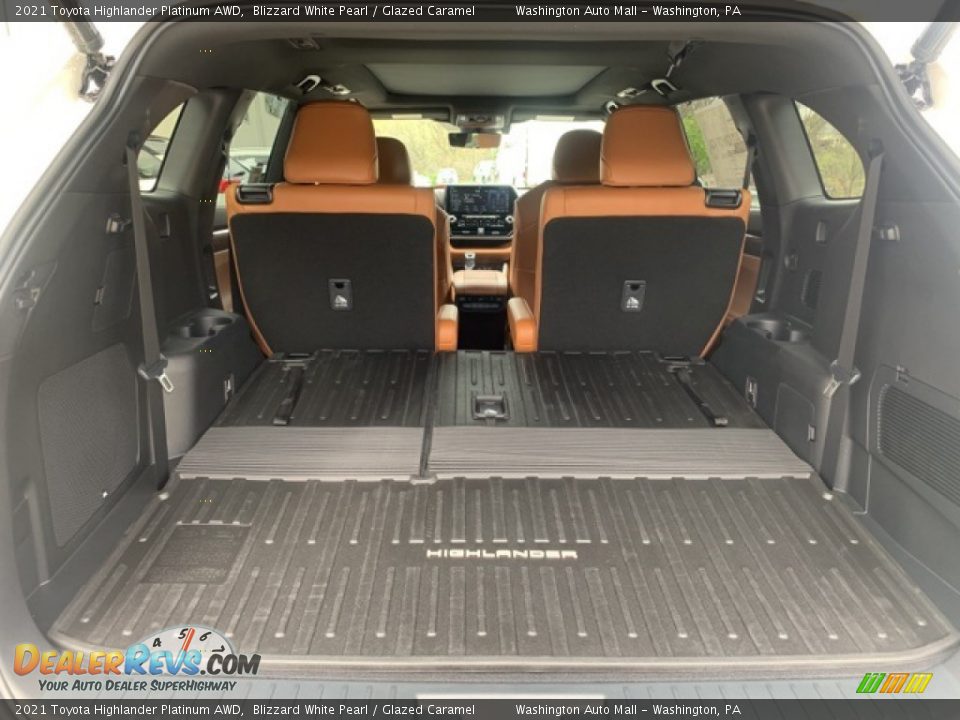 2021 Toyota Highlander Platinum AWD Trunk Photo #28