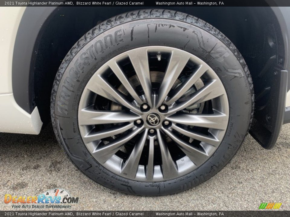 2021 Toyota Highlander Platinum AWD Wheel Photo #31