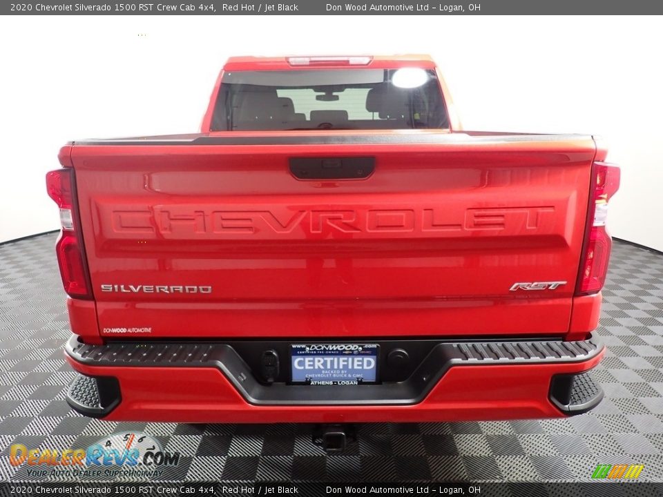 2020 Chevrolet Silverado 1500 RST Crew Cab 4x4 Red Hot / Jet Black Photo #13